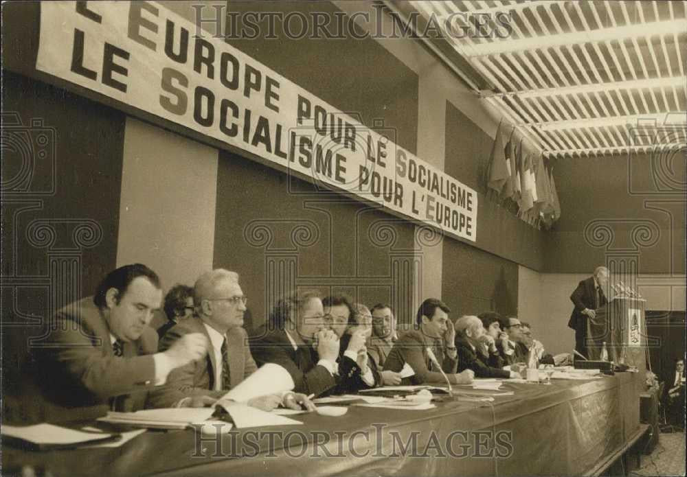 1973 Press Photo Socialist Party congress in France - Historic Images