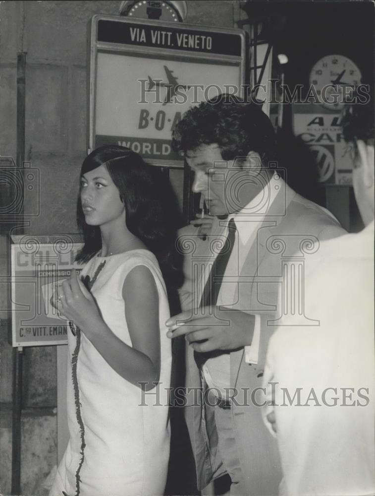 1962 Press Photo :Mario Caldonazzo & Leontyne Snell - Historic Images