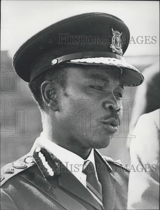 1979 Press Photo Ben Gethi, the Commissioner of Police, Kenya - Historic Images