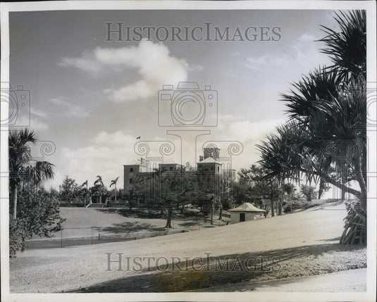 Press Photo Government House, Bermuda - Historic Images