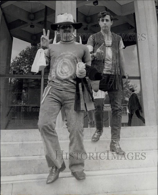 1971 Press Photo Anti-War demonstration in Hyde Park - Historic Images