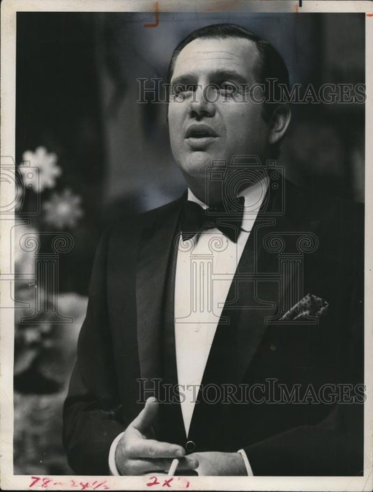 1970 Press Photo Alan King SInger - cvp27183 - Historic Images