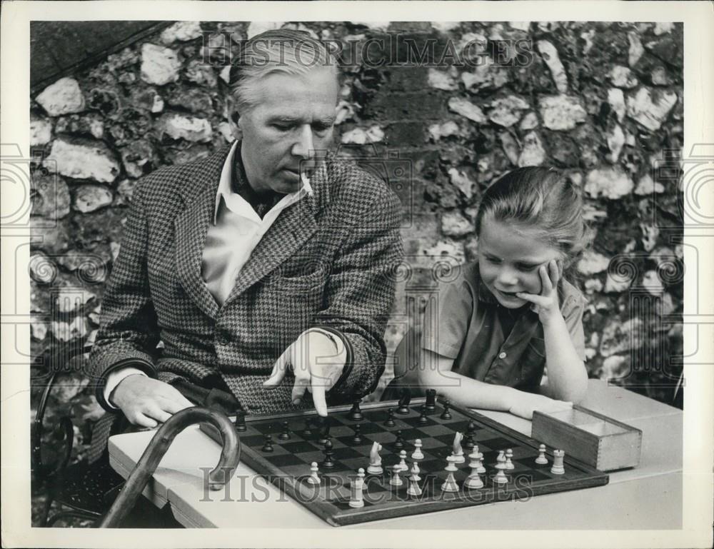 1961 Press Photo Douglas Ritchie &amp; Penny Evans - Historic Images