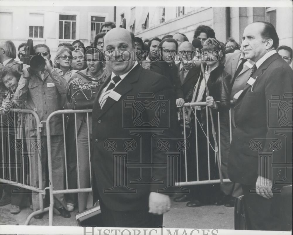 Press Photo Mr. Rauf Denktash, Turkish Cypriot leader - Historic Images