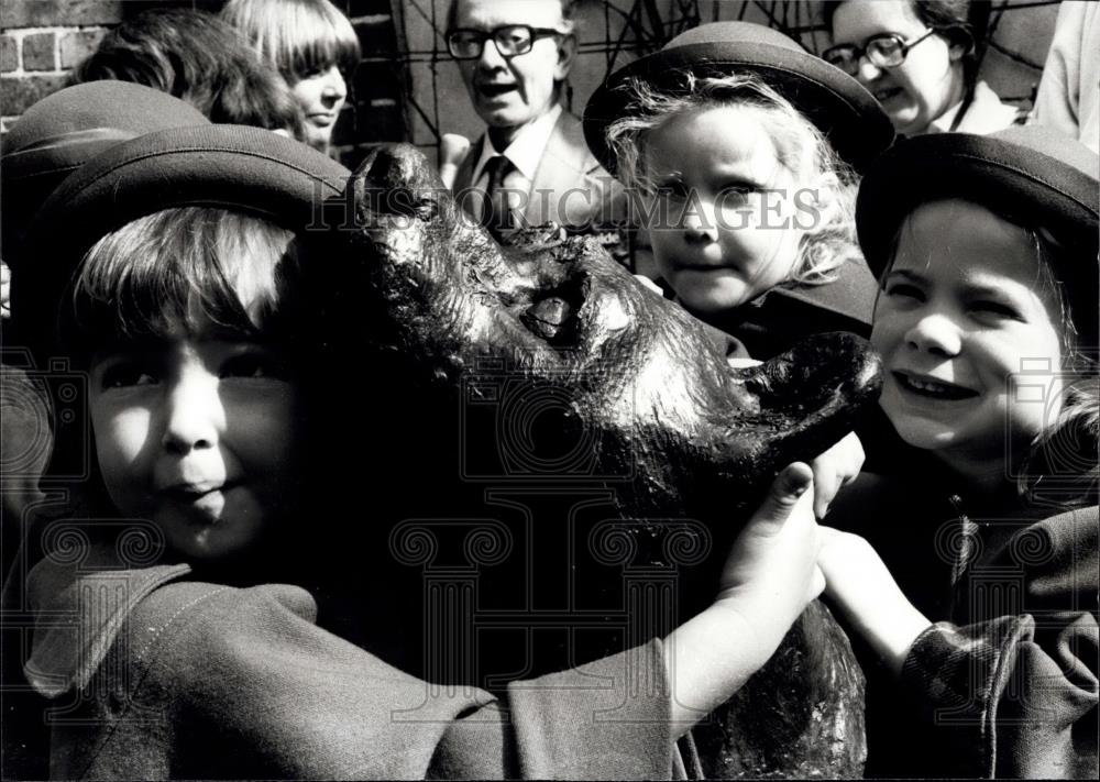 1981 Press Photo London Zoo ,Pooh Corner - Historic Images