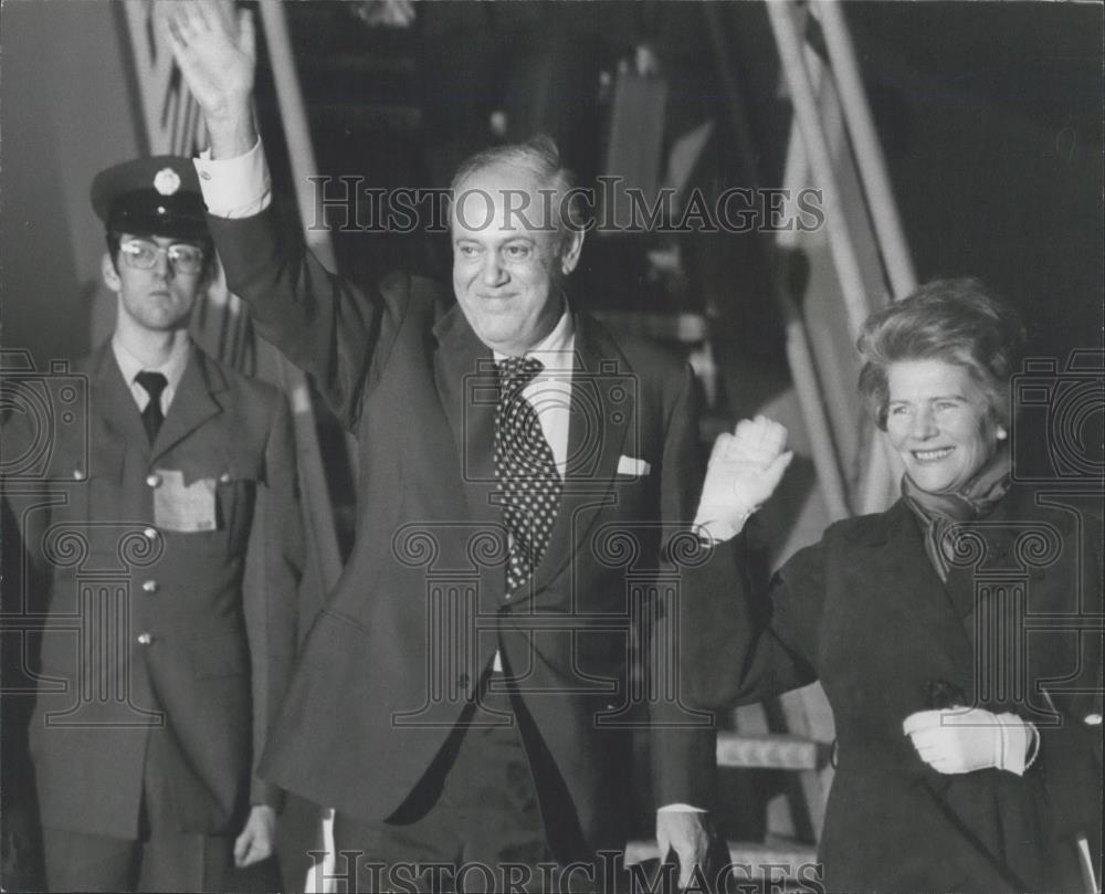 1979 Press Photo Governor of Zimbabwe-Rhodesia,Lord Soames and his wife - Historic Images