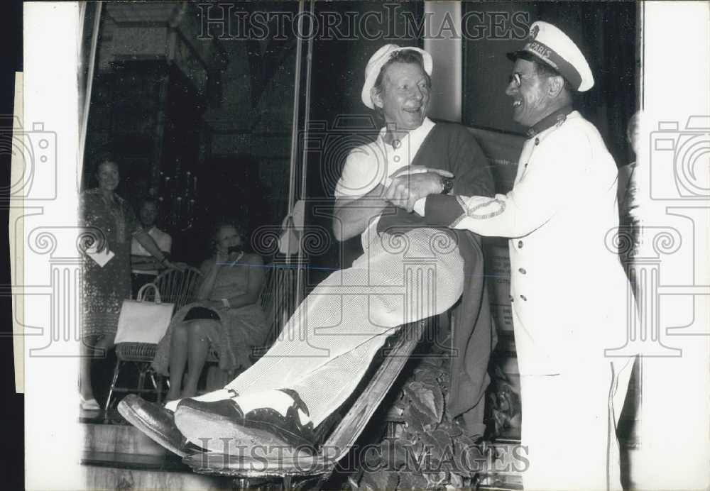 1973 Press Photo Entertainer Danny Kaye in Monte Carlo - Historic Images