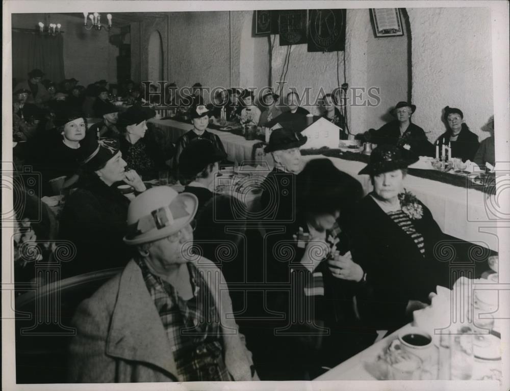 1937 Press Photo Mother in laws Gathered at the Mother in law day in Amarillo Tx - Historic Images