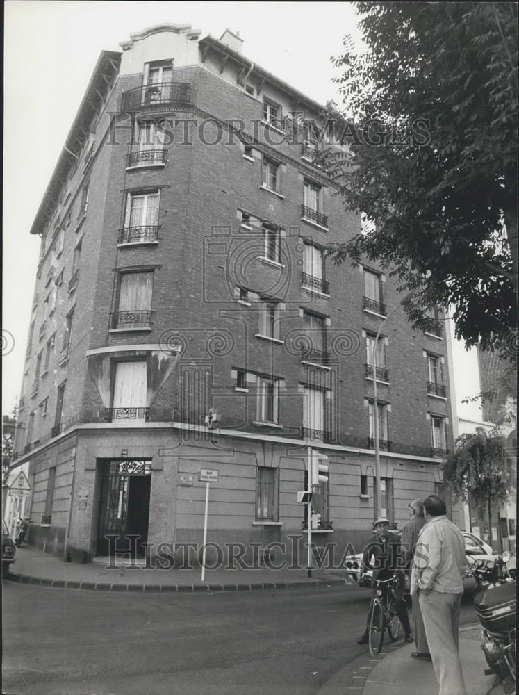 1982 Press Photo, Vincennes Terrorists&#39; Residence - Historic Images