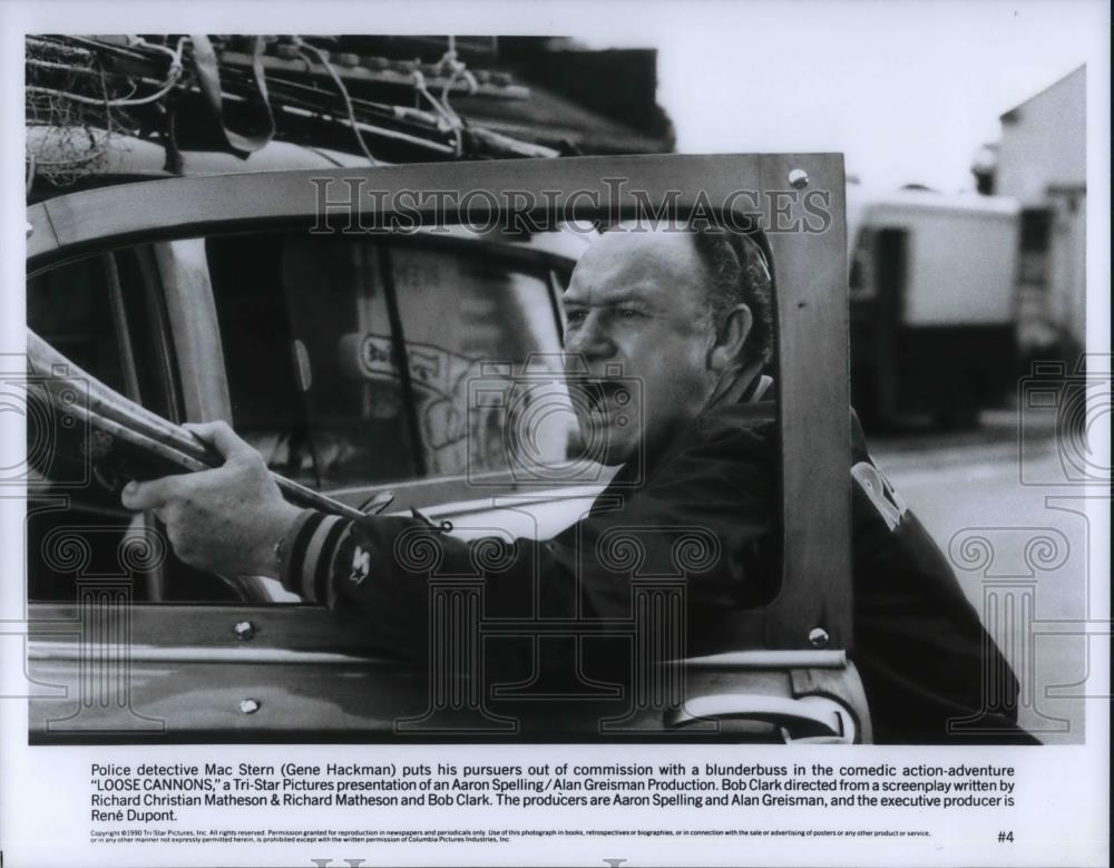 1991 Press Photo Loose Cannons and Gene Hackman - cvp23096 - Historic Images