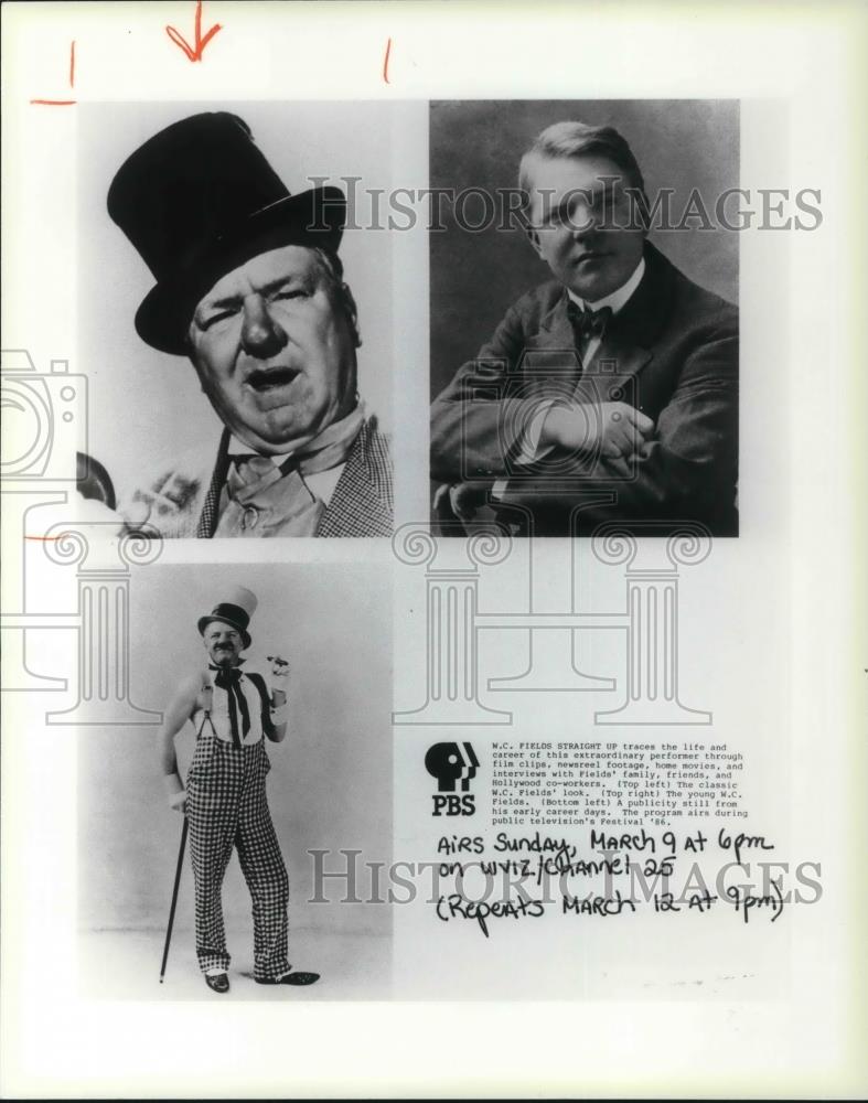 2005 Press Photo WC Fields Straight Up - cvp21497 - Historic Images