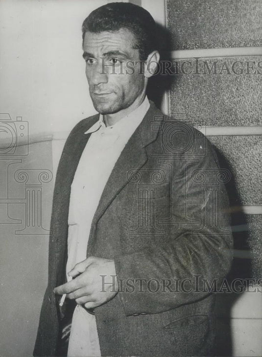 Press Photo Turkish Illegal Passenger Salin Triffi - Historic Images