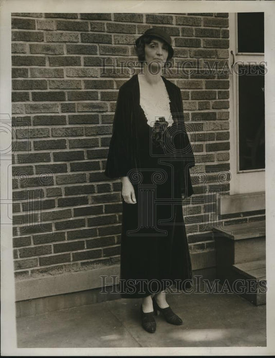 1923 Press Photo Mrs. Care Knirk Presisent of Lakewood Women's Club. - Historic Images