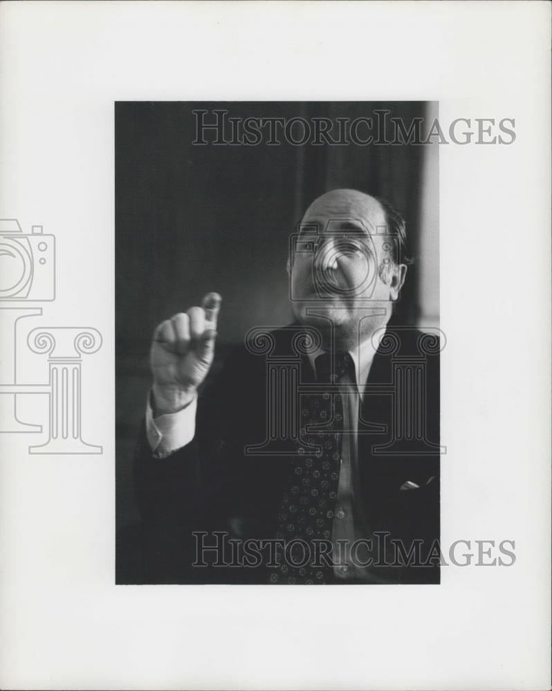 1975 Press Photo Sec Gen of Organisation of American States ,Alejandro Orfila - Historic Images