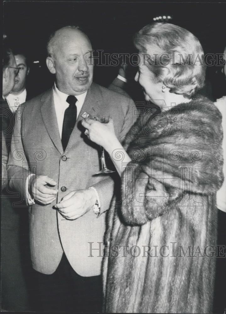 1963 Press Photo Mayor of Mexico City Gen. Jose de J. Clark - Historic Images