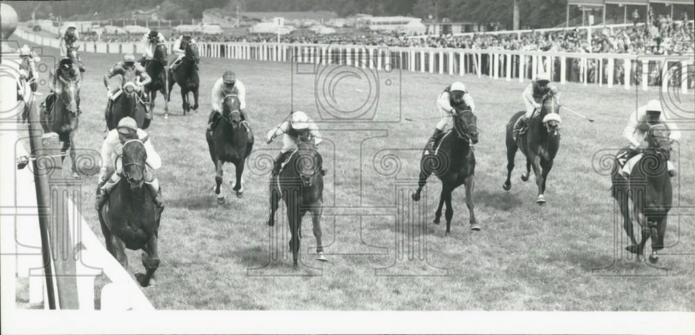 1978 Press Photo Ile De Bourbon wins the Diamond Stakes at Ascot - Historic Images