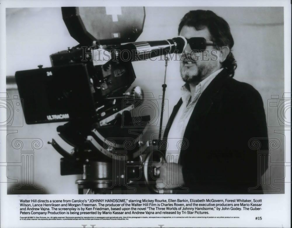 1990 Press Photo Walter Hill Director in Johnny Handsome - cvp22241 - Historic Images