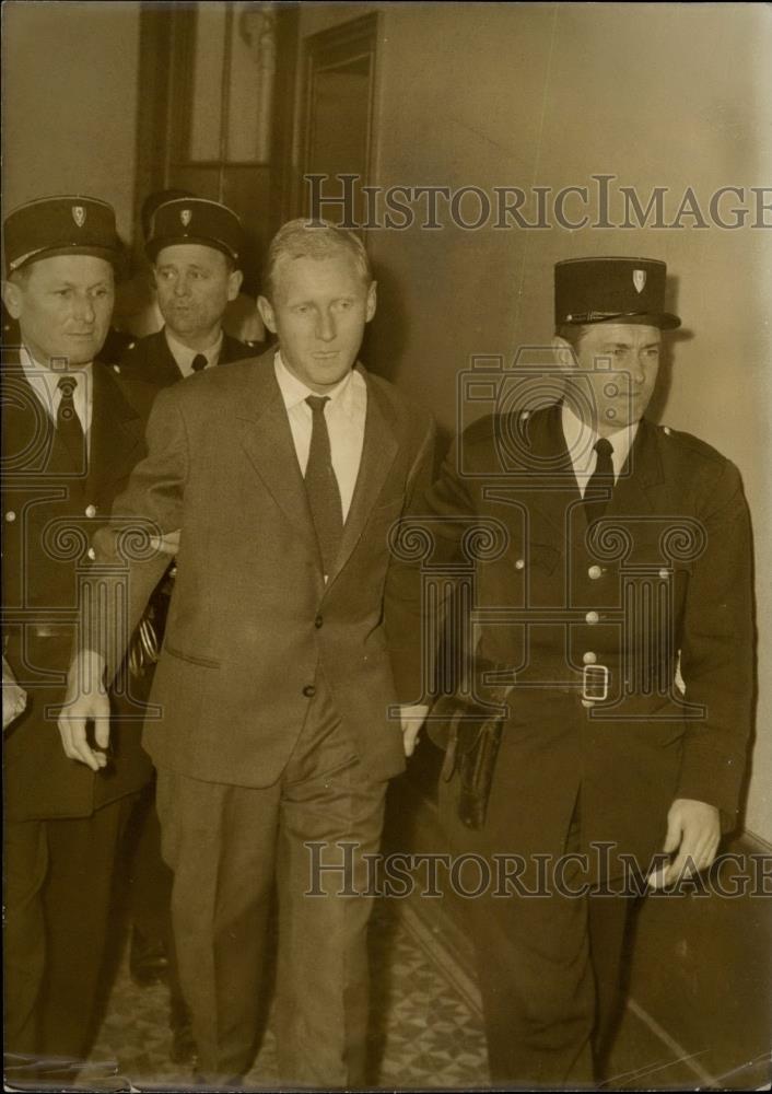 Press Photo Jean-Simon Rothman involved in the Peugeot kidnapping - Historic Images