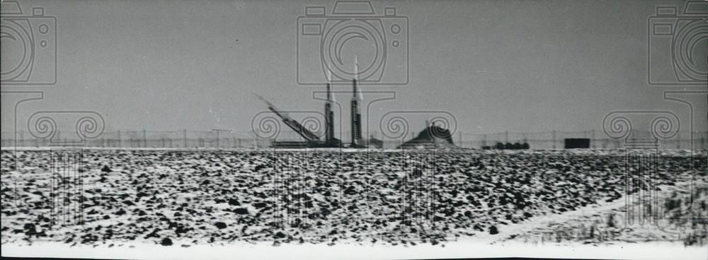 Press Photo Nike Rockets near Kornwestheim - Historic Images