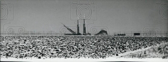 Press Photo Nike Rockets near Kornwestheim - Historic Images