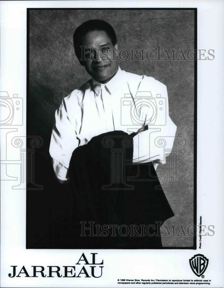 1997 Press Photo Al Jarreau American Jazz Funk Singer and Musician - cvp25561 - Historic Images