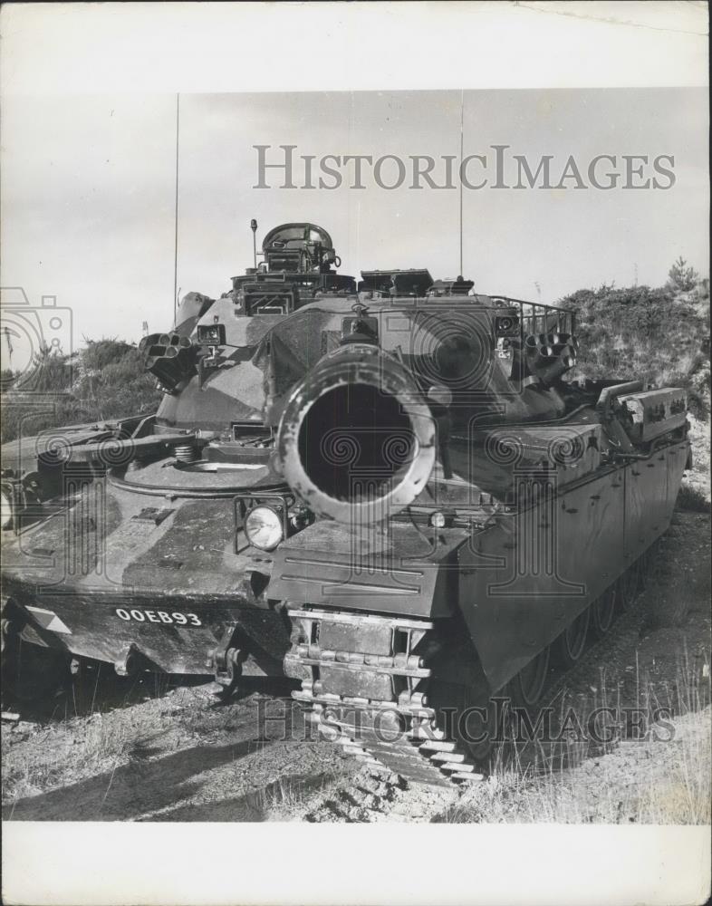 Press Photo Britain&#39;s Chieftain tank - Historic Images