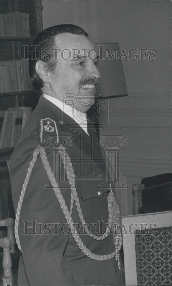 1974 Press Photo Colonel Ramon Trabal in Paris - Historic Images