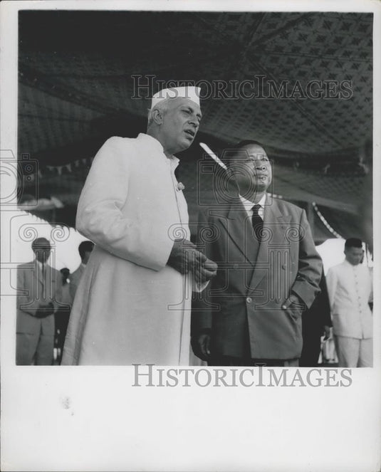 Press Photo Indian Prime Minister Nehru - Historic Images