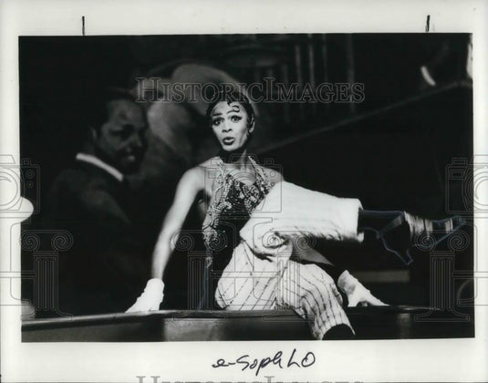 1983 Press Photo Janet Hubert in Sophisticated Ladies - cvp23263 - Historic Images