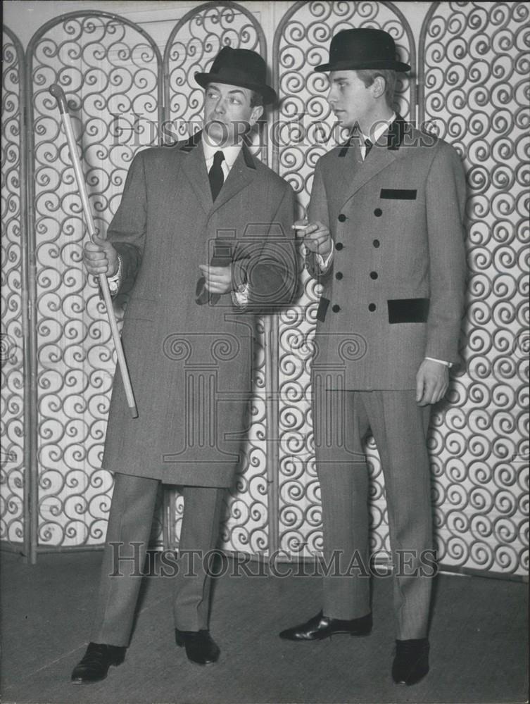 1964 Press Photo Vallauris & Barthel Wear Jacques Esterel - Historic Images