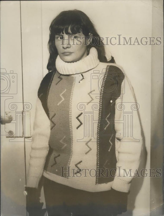 1967 Press Photo Marie Andre, Murder Conspiracy - Historic Images