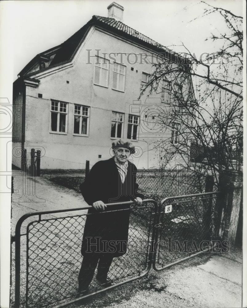 1975 Press Photo Swedish Inventor of Refrigerator Baltazar Von Platen - Historic Images