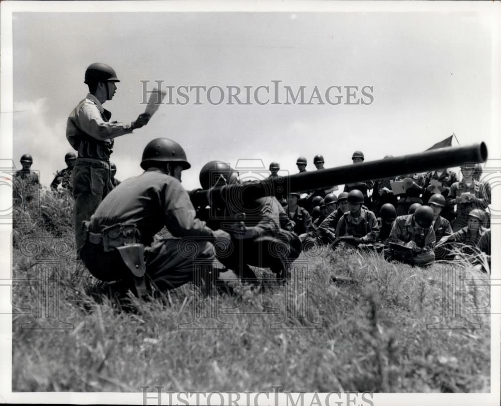 1956 Press Photo Japan&#39;s Self Defence Forces - Historic Images