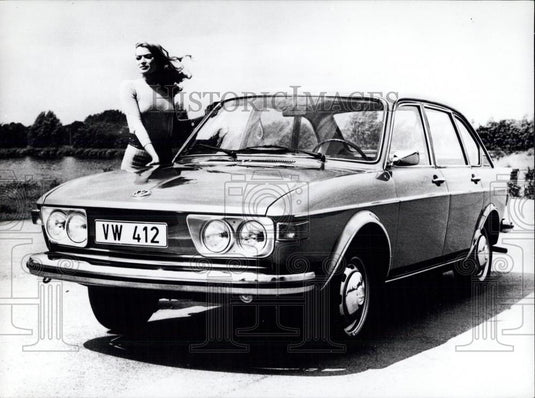 1972 Press Photo New VW 412 - Historic Images