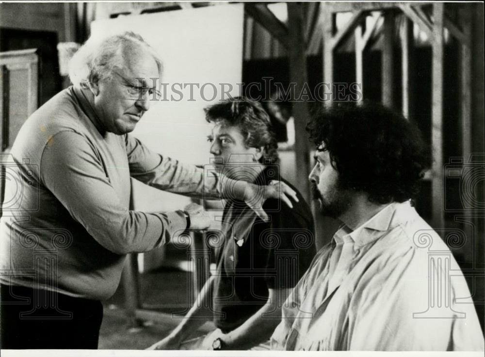 1981 Press Photo rehearsals of &quot;Dia Merstersinger von Nurnberg&quot; - Historic Images