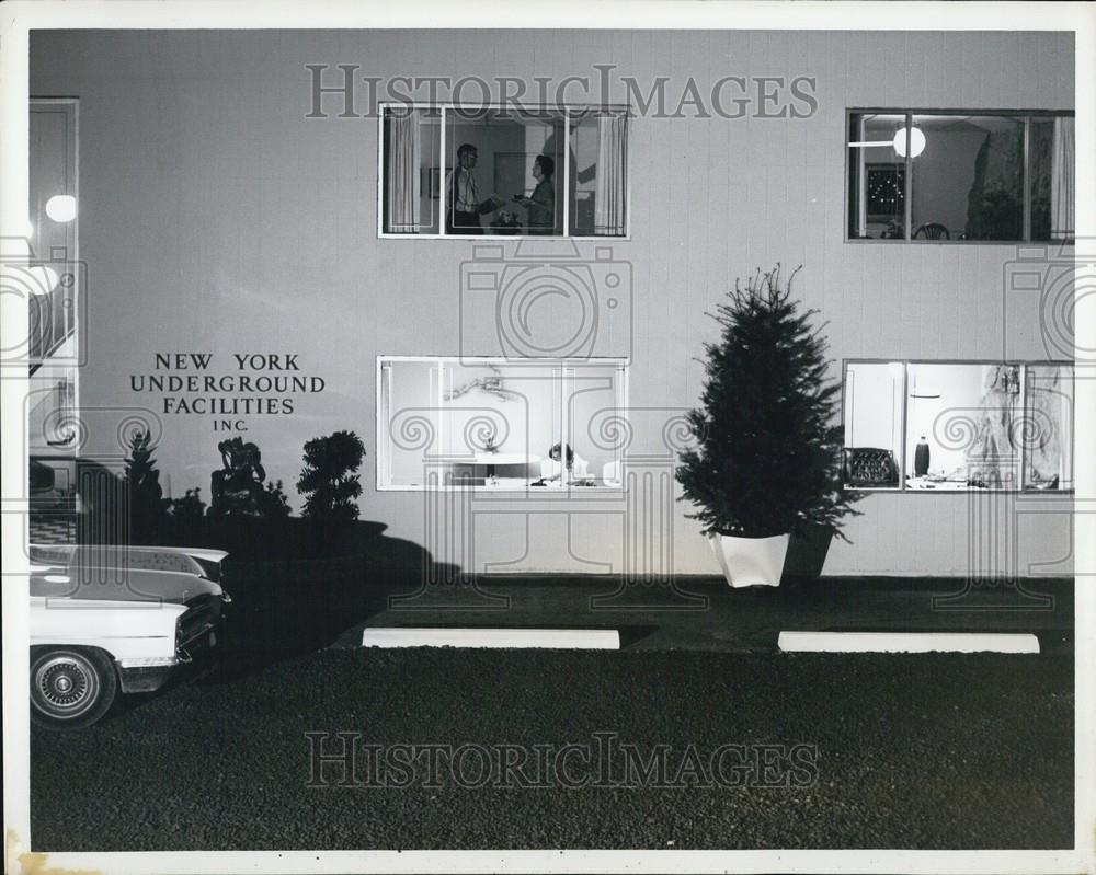 Press Photo New York underground Facilities Inc - Historic Images