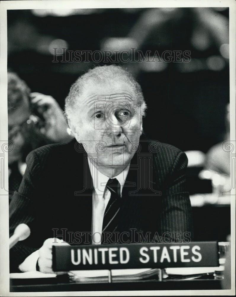 Press Photo US Amb at the UN - Historic Images