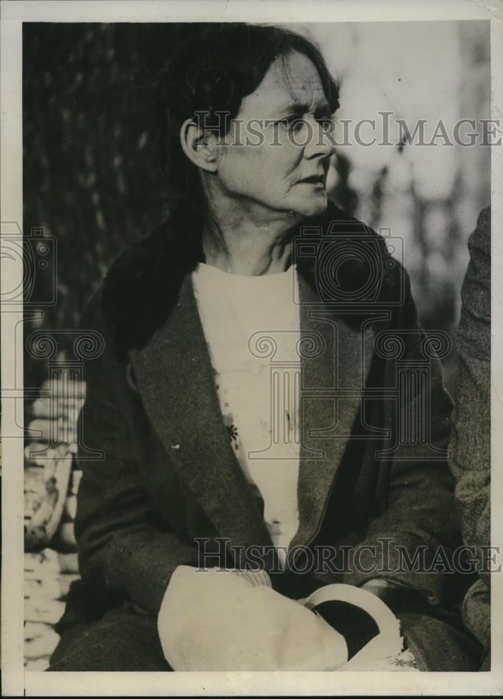 1931 Press Photo of Mrs. Martha Kennedy Swan confessed to poisoning her 21 month - Historic Images