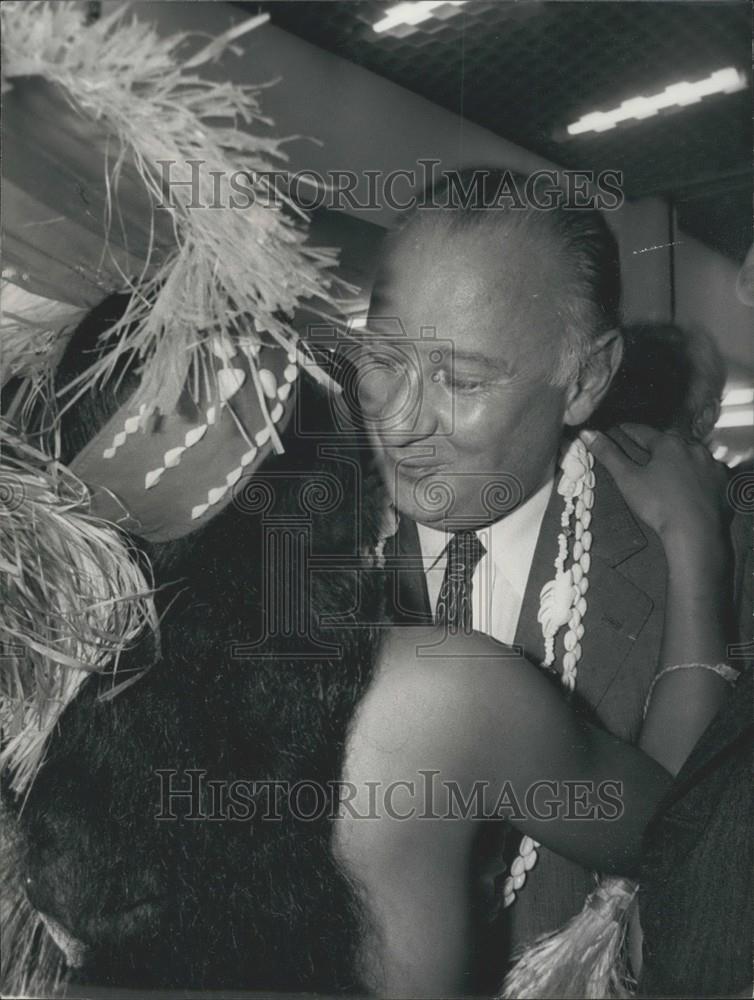 Press Photo Michel Poniatowski - Historic Images