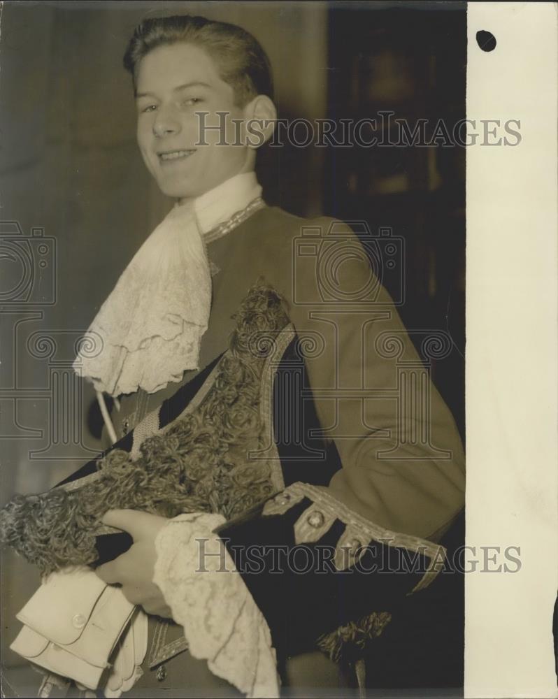 1957 Press Photo Sir Mark Palmer In Uniform For State Opening of Parliment - Historic Images