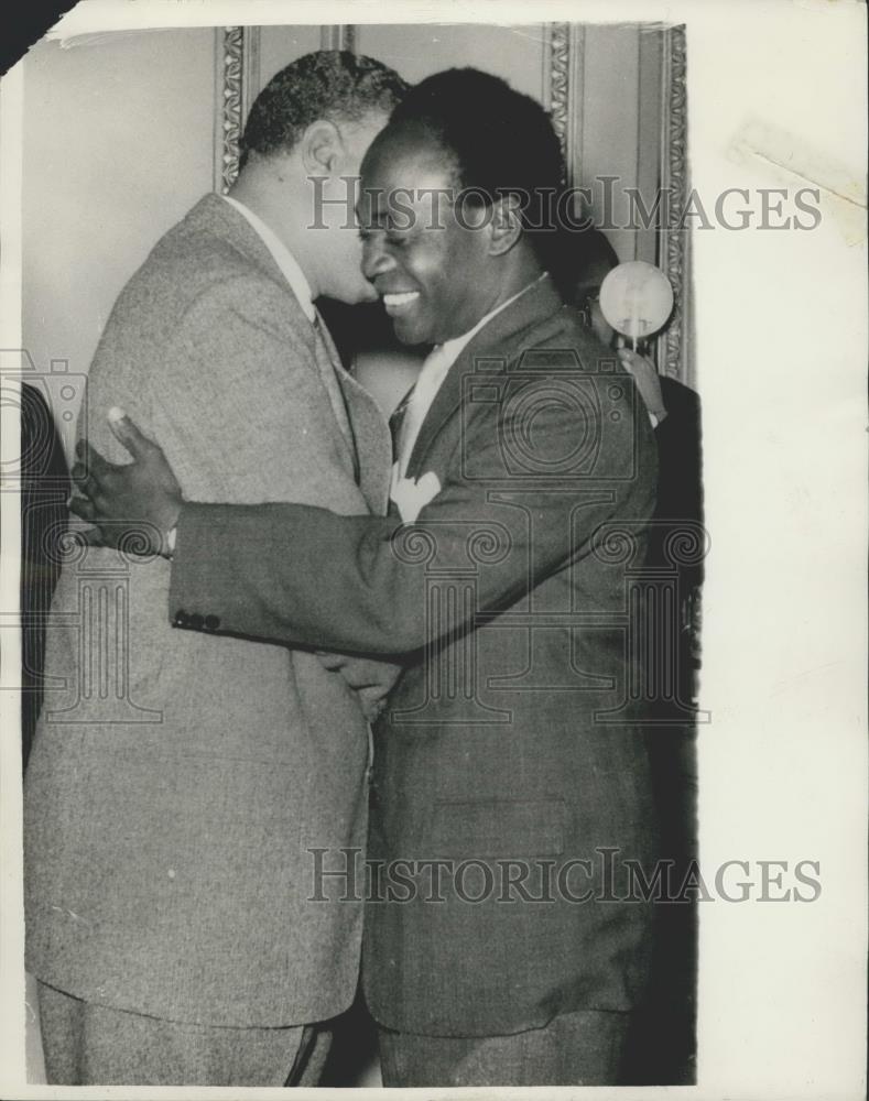 1959 Press Photo Prime Minister of Ghana In Cairo - Historic Images