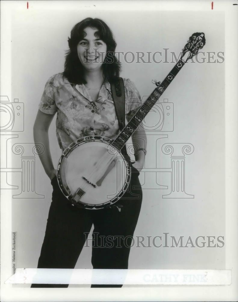 1986 Press Photo Cathy Fink - cvp21458 - Historic Images