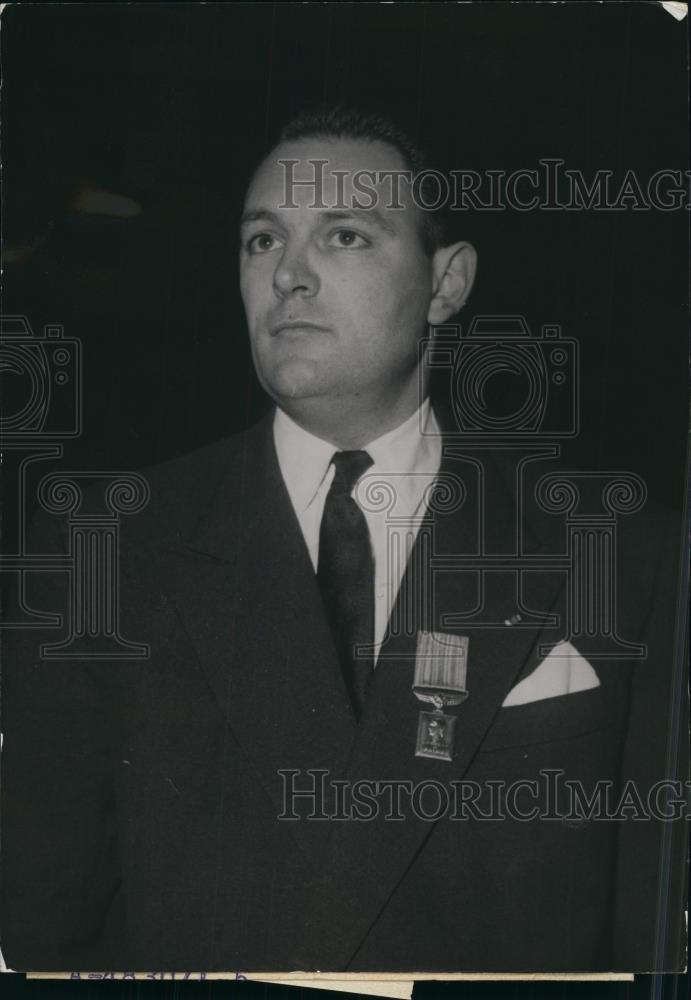 1954 Press Photo Test Pilot, MP, Appointed State Secretary - Historic Images