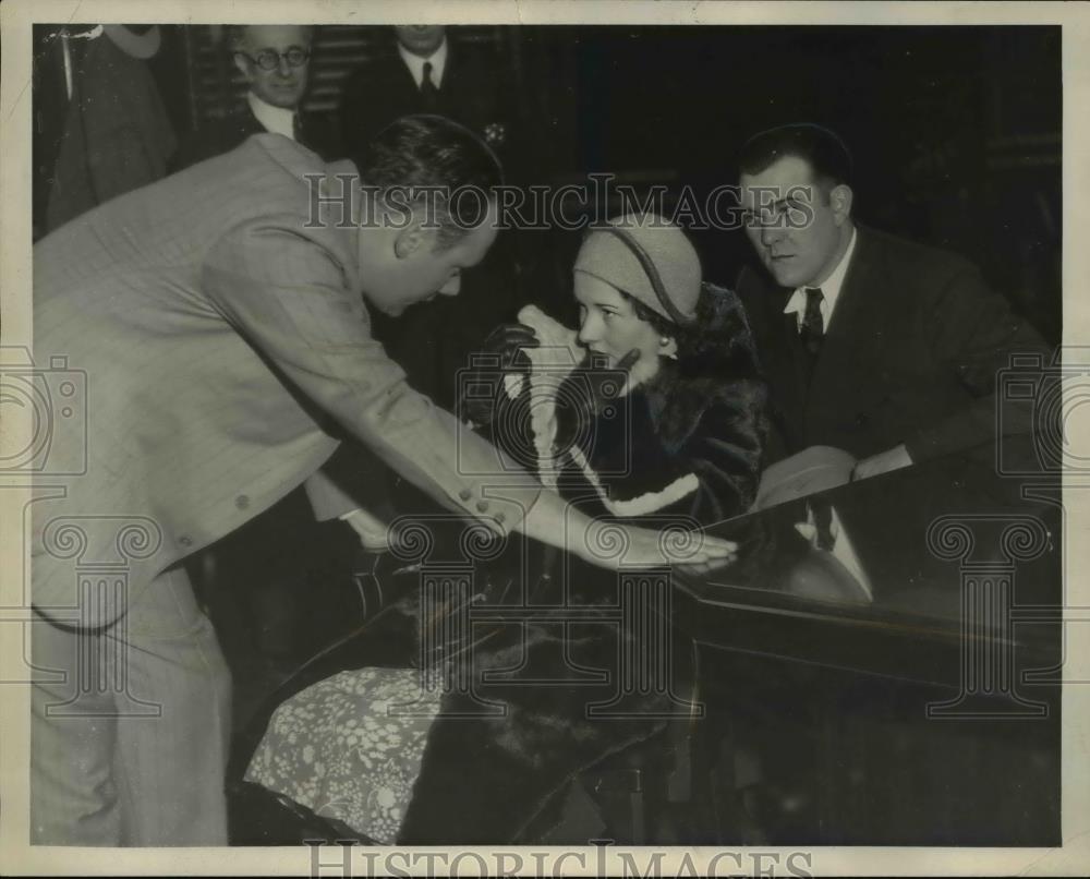 1931 Press Photo Akron Mary Outland,material witnees in Hymie Martin Murder - Historic Images
