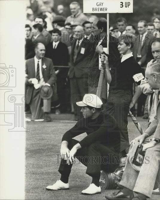 1967 Press Photo Gary Player At Piccadilly World Match Play Golf Tournament - Historic Images