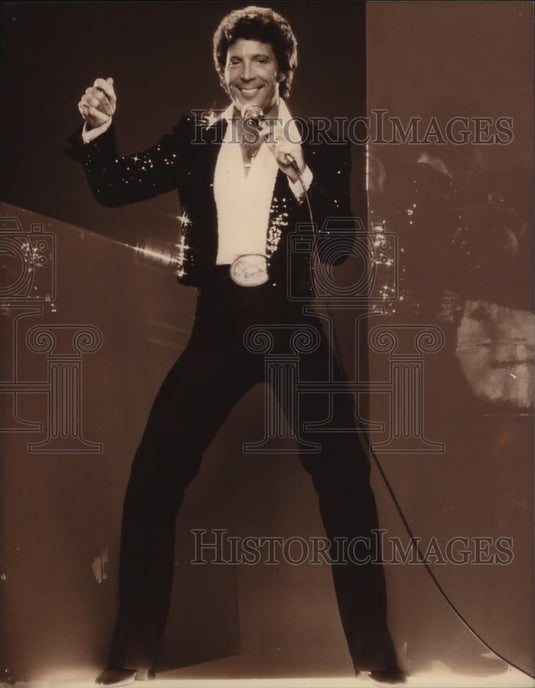 1981 Press Photo Tom Jones - cvp27321 - Historic Images