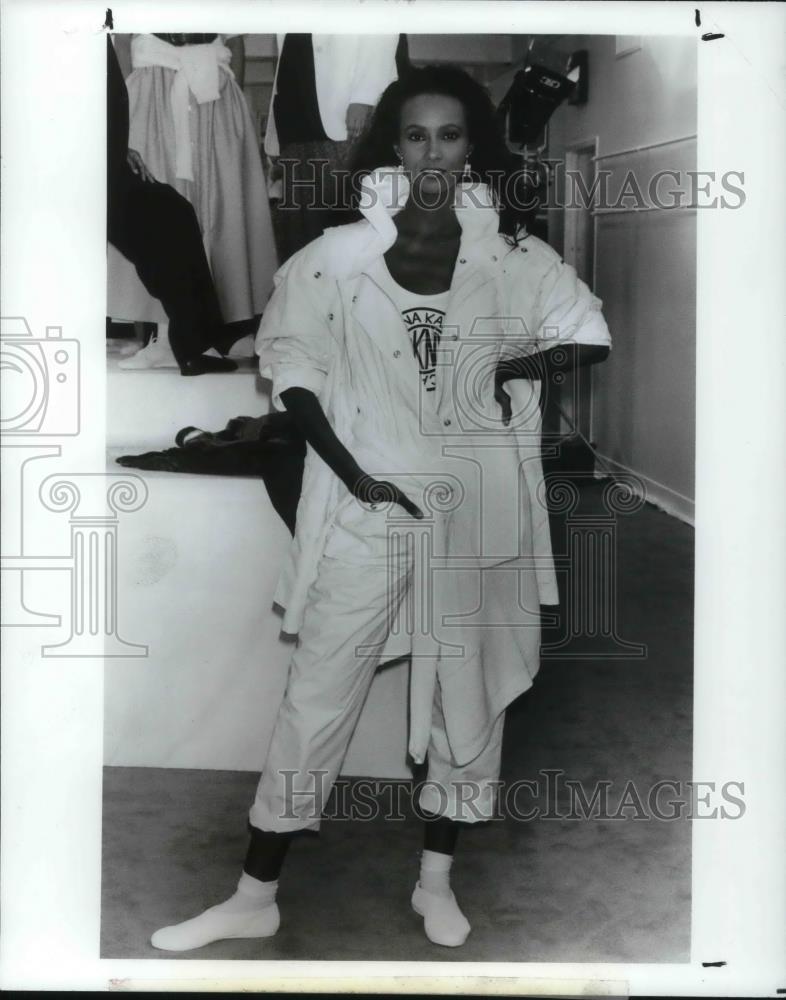 1989 Press Photo Iman Somali Supermodel Fashion Model and Actress - cvp24332 - Historic Images
