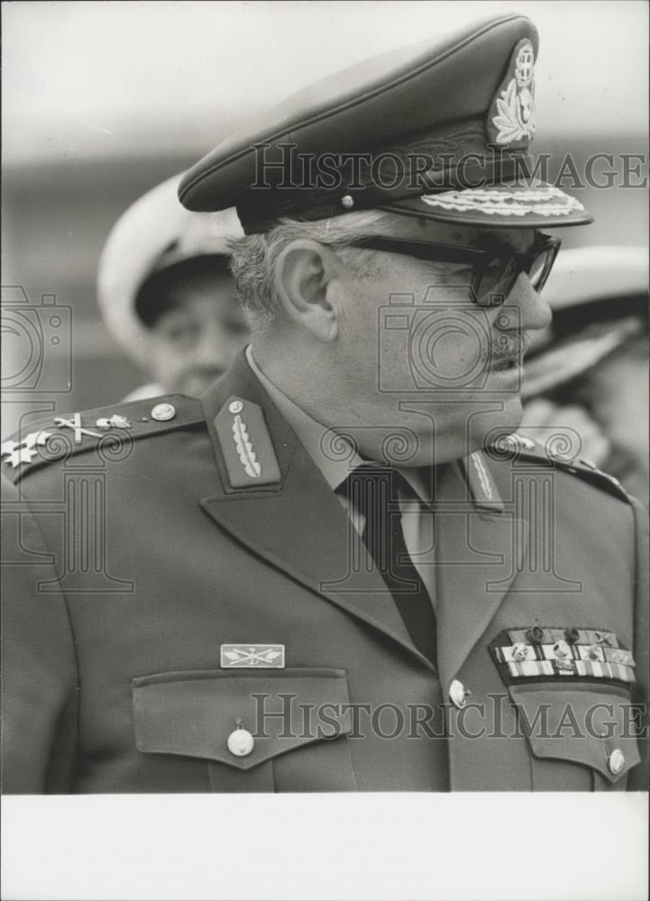 Press Photo General Ioannis Dabos, Chief of the Army - Historic Images