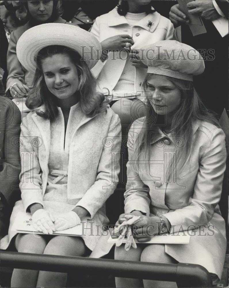 1969 Press Photo Tricia Nixon the 23 year old daughter of the American president - Historic Images