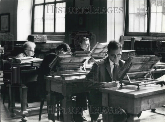 Press Photo Vatican Secret Archive - Historic Images